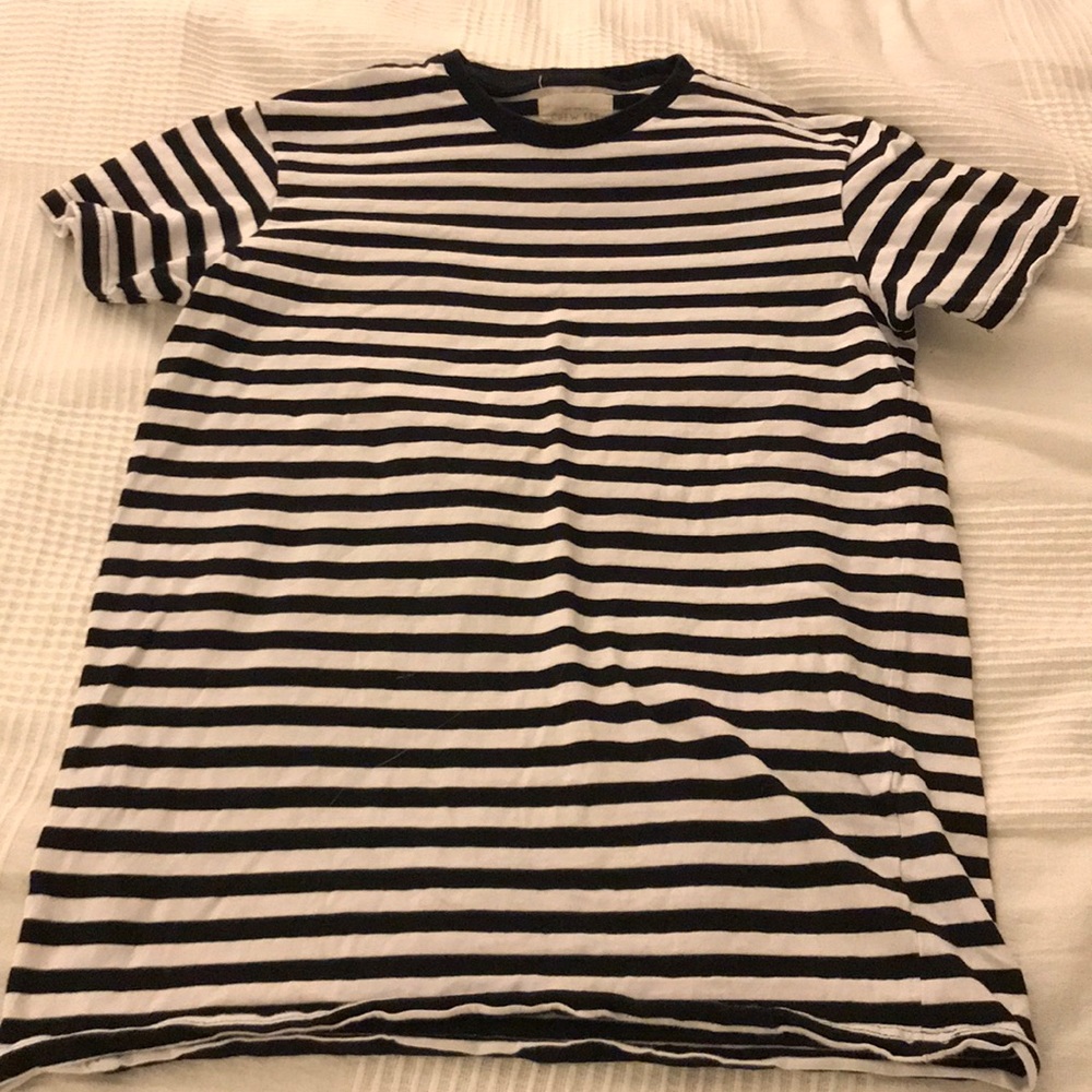 Black and White tee.